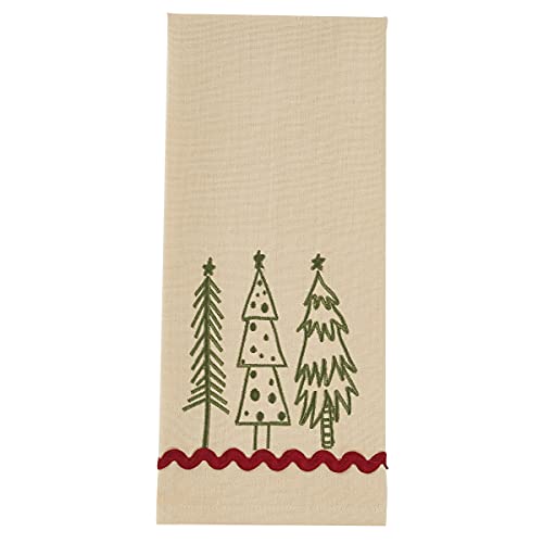 Park Designs Dish Towel - Embroidered Trees