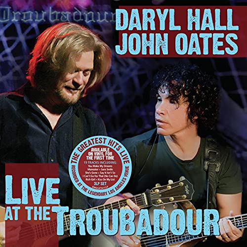 Daryl Hall & John Oates/Live at The Troubadour (3 LP)