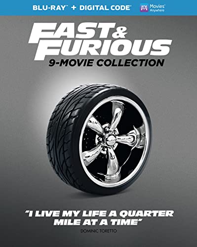 Fast & Furious/9-Movie Collection@Blu-Ray@NR