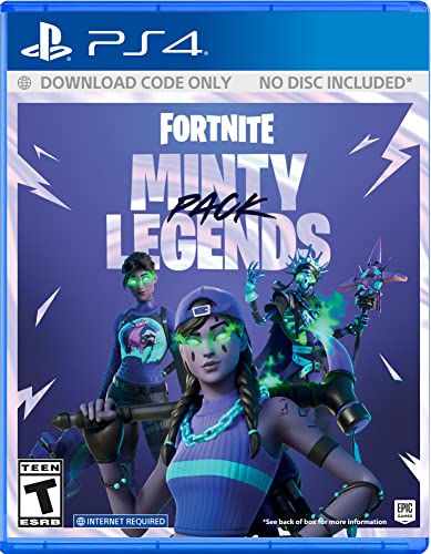 PS4/Fortnite Minty Legends Pack (Code In Box)