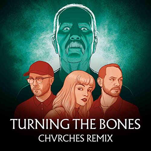 John Carpenter & Chvrches Turning The Bones (chvrches Remix) (blue Pink Clear Marble Swirl Vinyl) B W Good Girls (john Carpenter Remix) 