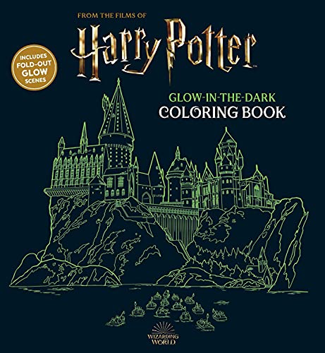 Editors of Thunder Bay Press/Harry Potter Glow in the Dark Coloring Book