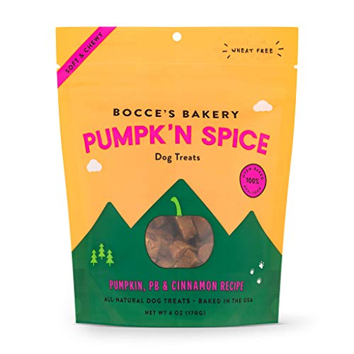 Bocce's Bakery Dog Treat - Soft and Chewy Pumpkin Spice