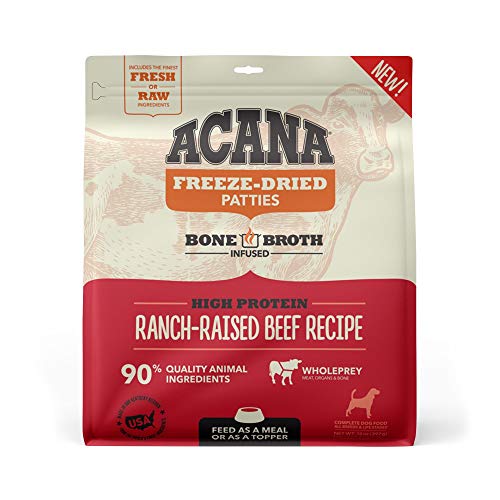 ACANA Dog Food - Freeze-Dried Patties - Beef