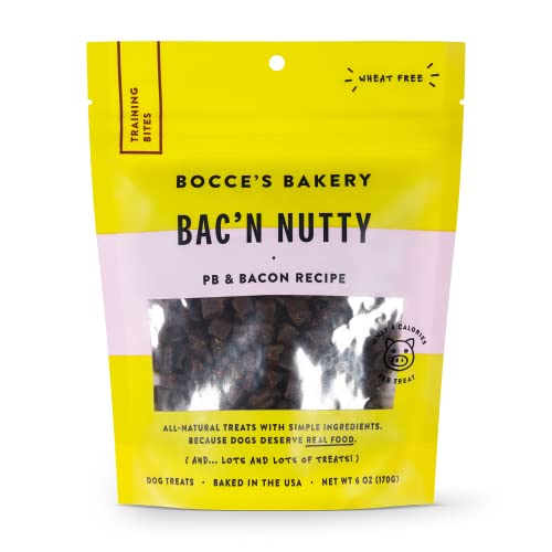 Bocce's Bakery Dog Treat - Bac'n Nutty Training Treat