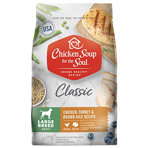 Chicken Soup for the Soul Classic Large Breed Adult Dry Dog Food Chicken, Turkey & Brown Rice Recipe