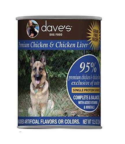 Dave's 95% Premium Meats™ Canned Dog Food Chicken & Chicken Liver Recipe