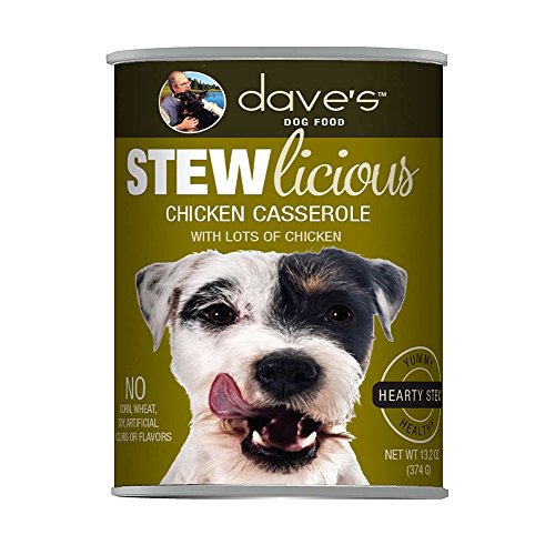 Dave's Stewlicious Chicken Casserole Recipe Dog Food