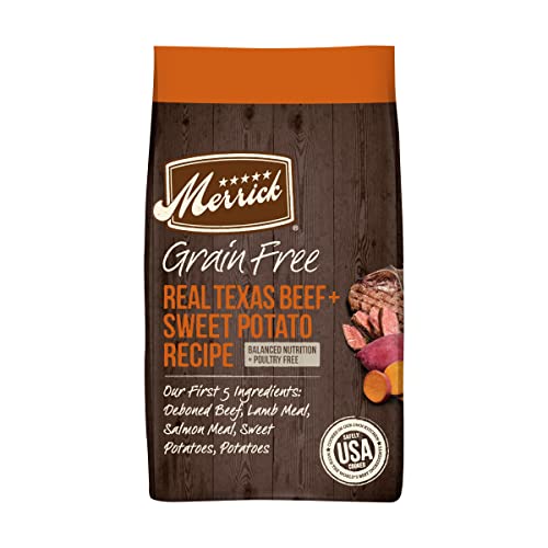 Merrick Dog Food - Grain-Free with Texas Beef & Sweet Potato