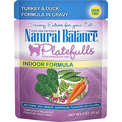 Natural Balance Platefulls® Indoor Turkey & Duck Formula in Gravy Cat Food