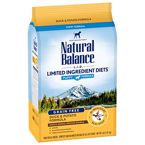 Natural Balance Limited Ingredient Reserve Grain Free Duck & Potato Puppy Recipe Dry Dog Food