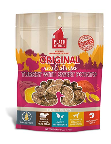 Plato Dog Treats - Turkey & Sweet Potato Strips
