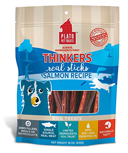 Plato Dog Treats - Thinkers Sticks Salmon Recipe