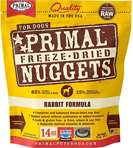 Primal Dog Food - Freeze Dried Rabbit Formula