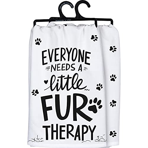 Primitives by Kathy Kitchen Towel-Everyone Needs a Little Fur Therapy