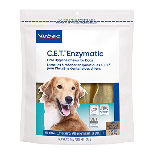 C.E.T.® Enzymatic Oral Hygiene Chews for Dogs