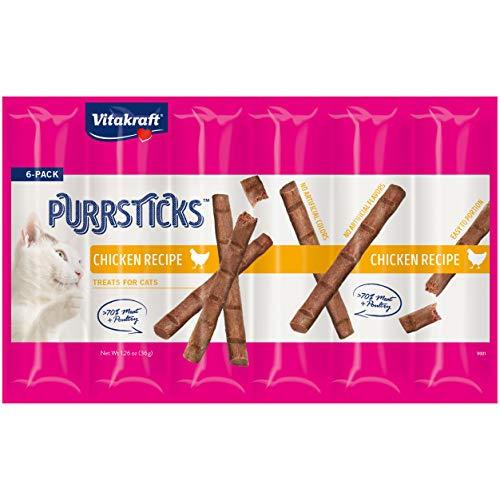 Vitakraft® Purrsticks™-Chicken Recipe, 6 Pack