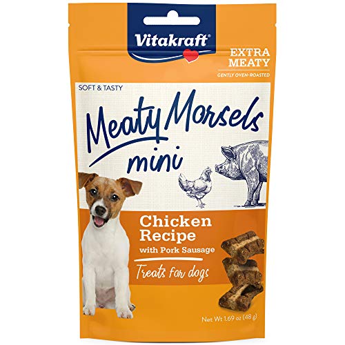 Vitakraft® Meaty Morsels Mini-Chicken Recipe with Pork Sausage
