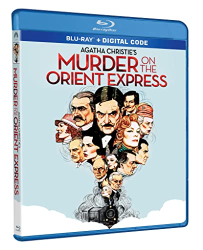 Murder On The Orient Express (1974) Finney Bacall Balsam Bergman Bisset Blu Ray Pg 