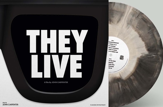 They Live/Soundtrack (Black & White Galaxy Vinyl)@Music by John Carpenter & Alan Howarth