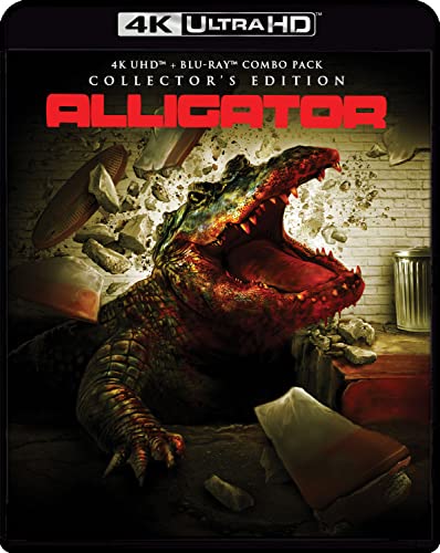 Alligator Alligator 4k Uhd Blu Ray 1980 Collectors Edition 3 Disc R 