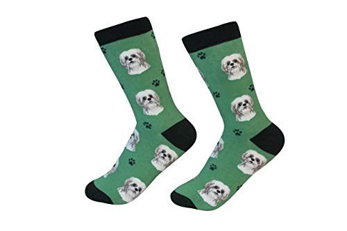 Sock Daddy Breed Socks, Shih Tzu Tan