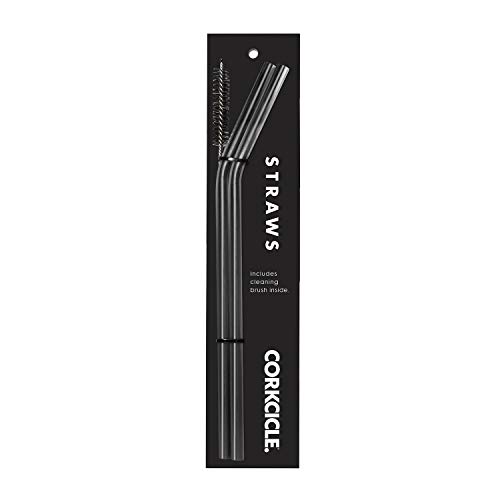 Corkcicle Straws-Gunmetal