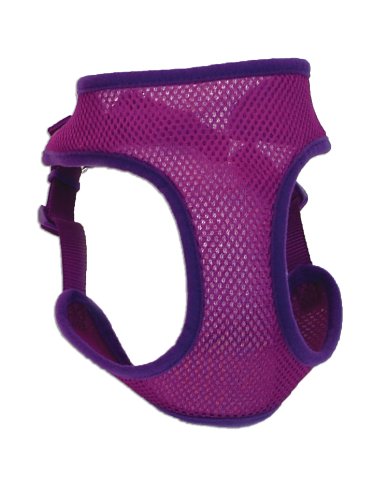 Comfort Soft Wrap Adjustable Dog Harness-Orchid-1" x 28"-36"-