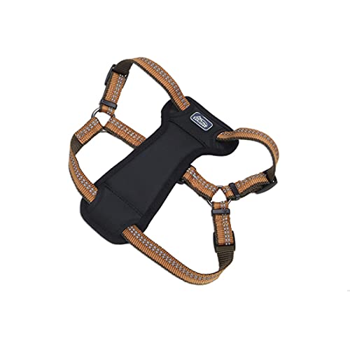 K9 Explorer Reflective Adjustable Padded Dog Harness-Rosebud