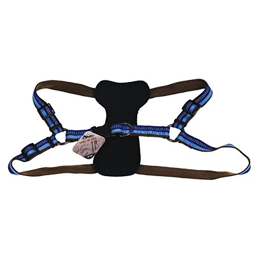 K9 Explorer Reflective Adjustable Padded Dog Harness-Sapphire