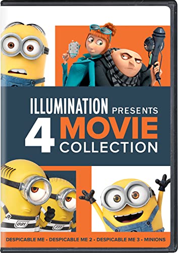 Despicable Me/Despicable Me-2/Despicable Me-3/Minions/4-Movie Collection@DVD