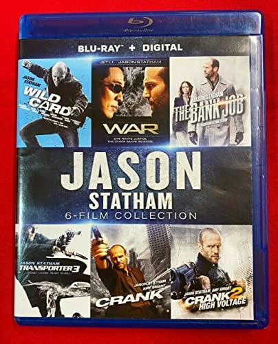Jason Statham 6 Film Collection Wild Card War Bank Job Transporter 3 Crank Crank 2 