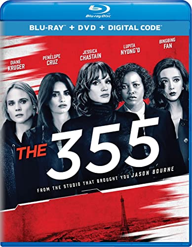The 355/The 355@Blu-Ray/DVD/Digital/2022/2 Disc@PG13