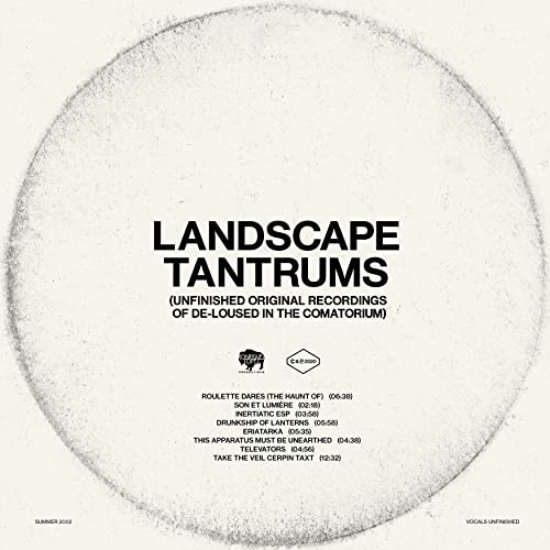 The Mars Volta/Landscape Tantrums: Unfinished Original Recordings Of De-Loused In The Comatorium (Glow In The Dark Vinyl)