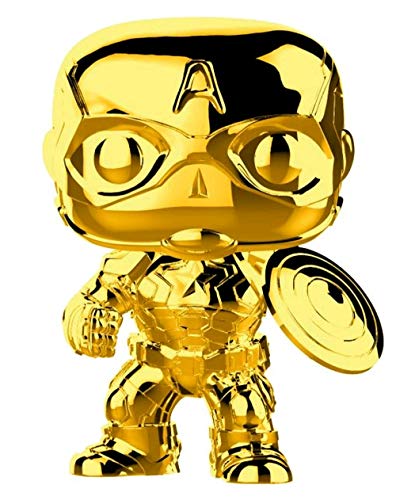 Pop! Figure/Marvel Studios - Captain America (Gold)@Marvel #377