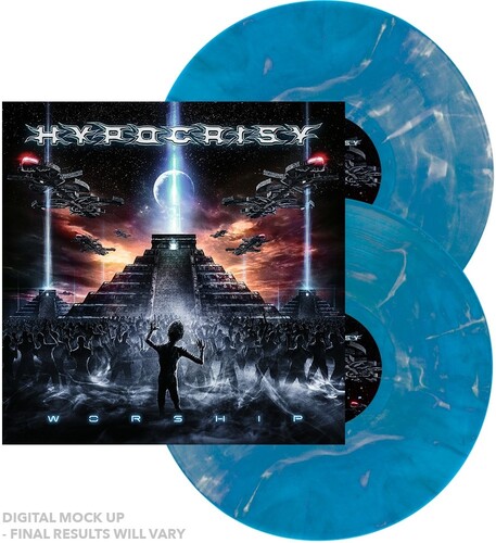 Hypocrisy/Worship (Blue & White Marble Vinyl)@2LP