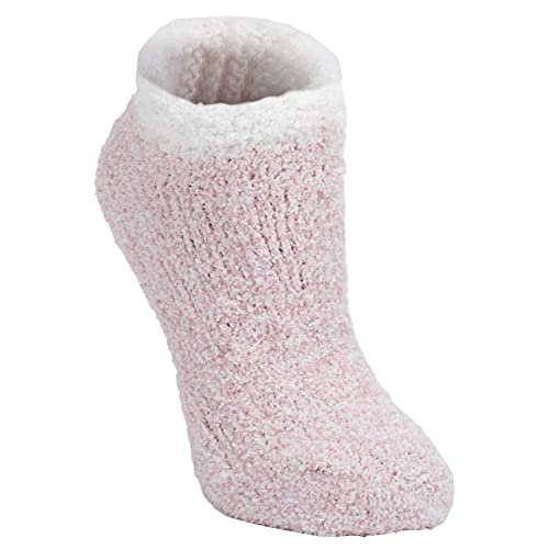 World's Softest® Socks - Cozy Pom Low-Adobe Rose