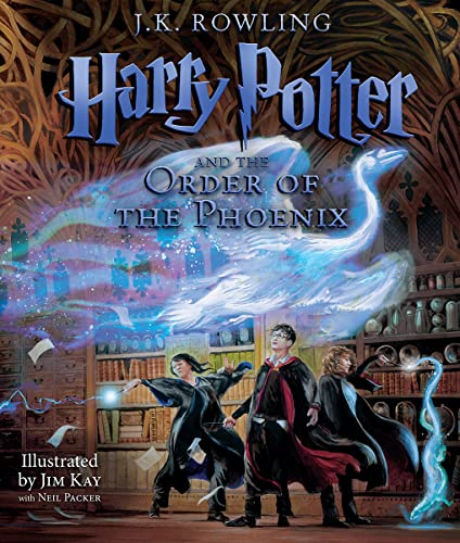J. K. Rowling Harry Potter And The Order Of The Phoenix The Illustrated Edition (harry Potter Book 5) 