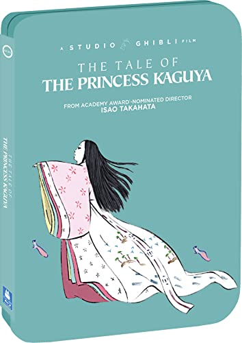 Tale Of The Princess Kaguya Tale Of The Princess Kaguya Blu Ray DVD Limited Edition Steelbook 3 Disc Pg 