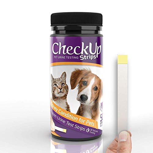 CheckUp Pet Urine Testing Strips-Kidney Condition for Pets