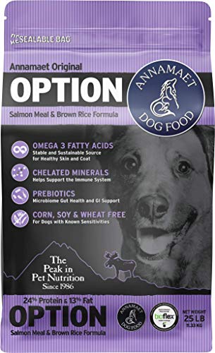 Annamaet Original Option Salmon Meal & Brown Rice Formula