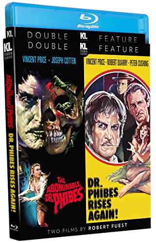 The Abominable Dr. Phibes/Dr. Phibes Rises Again/Dr. Phibes Double Feature@Blu-Ray@PG