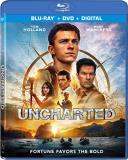 Uncharted Uncharted Blu Ray DVD Combo + Digital Pg13 