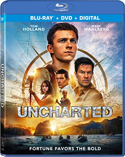 Uncharted/Uncharted@Blu-Ray/DVD Combo + Digital@PG13