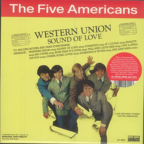 The Five Americans/Western Union (GOLD VINYL)@RSD Exclusive