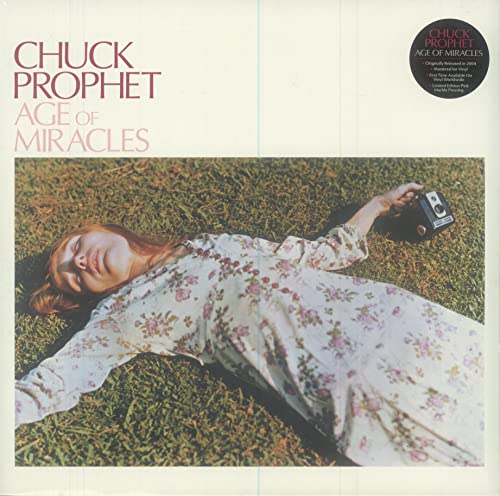 Chuck Prophet The Age Of Miracles (pink Marbled Vinyl) Rsd Exclusive 