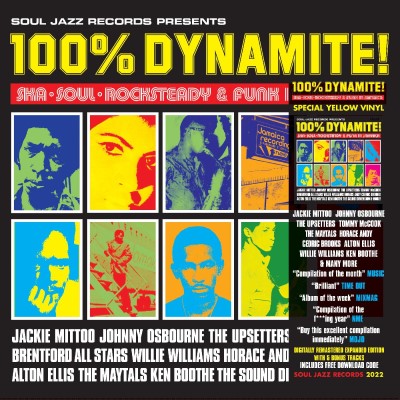 Soul Jazz Records presents/100% DYNAMITE! Ska, Soul, Rocksteady & Funk in Jamaica (YELLOW VINYL)@2LP w/ download card@RSD Exclusive