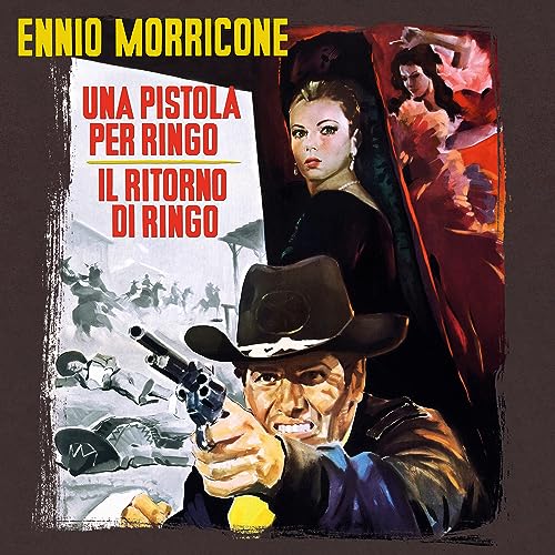 Ennio Morricone Una Pistola Per Ringo Il Ritorno Di Ringo Ost (red Vinyl) Rsd Eu Uk Exclusive 