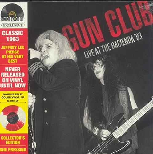 The Gun Club/Live At The Hacienda '83 (Double Split Crystal Clear/Black Vinyl)@RSD Exclusive