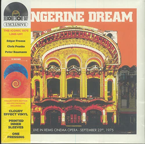 Tangerine Dream Live At Reims Cinema Opera (september 23rd 1975) ( "zootrope" Picture Disc) 2lp Rsd Exclusive 